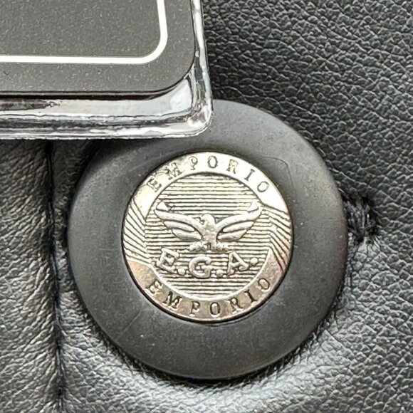 ** HOST PICK "" E.G.O. EMPORIO COLLECTION MENS FAUX LEATHER 3/4 LENGTH NWT - Picture 7 of 15